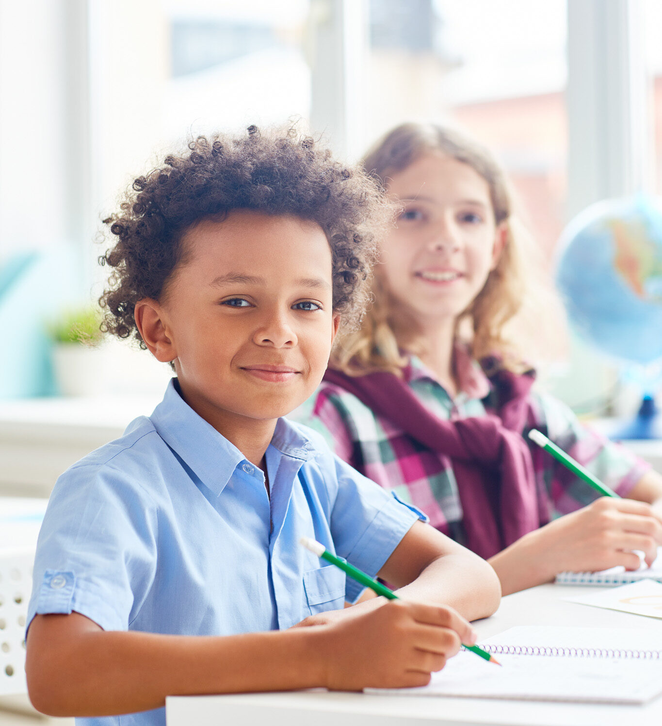 Intercultural schoolboys